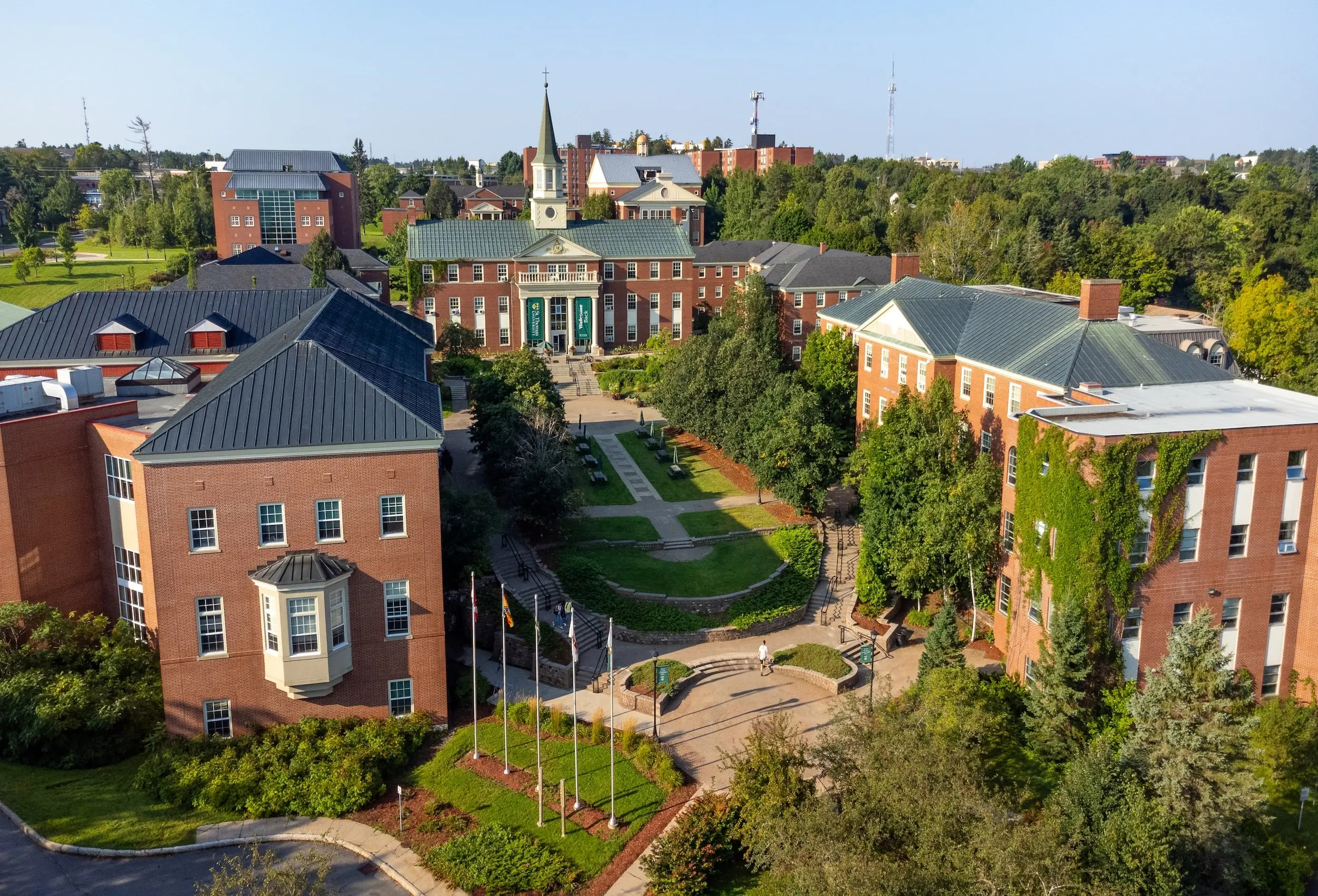 University Campus Background